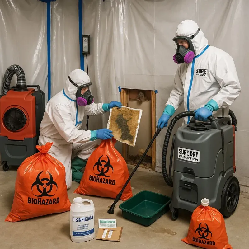 Contaminated Water Handling Protocols process in Saks, AL