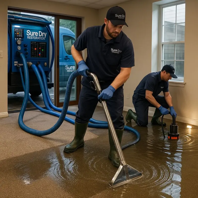 Water Extraction and Removal process in Saks, AL